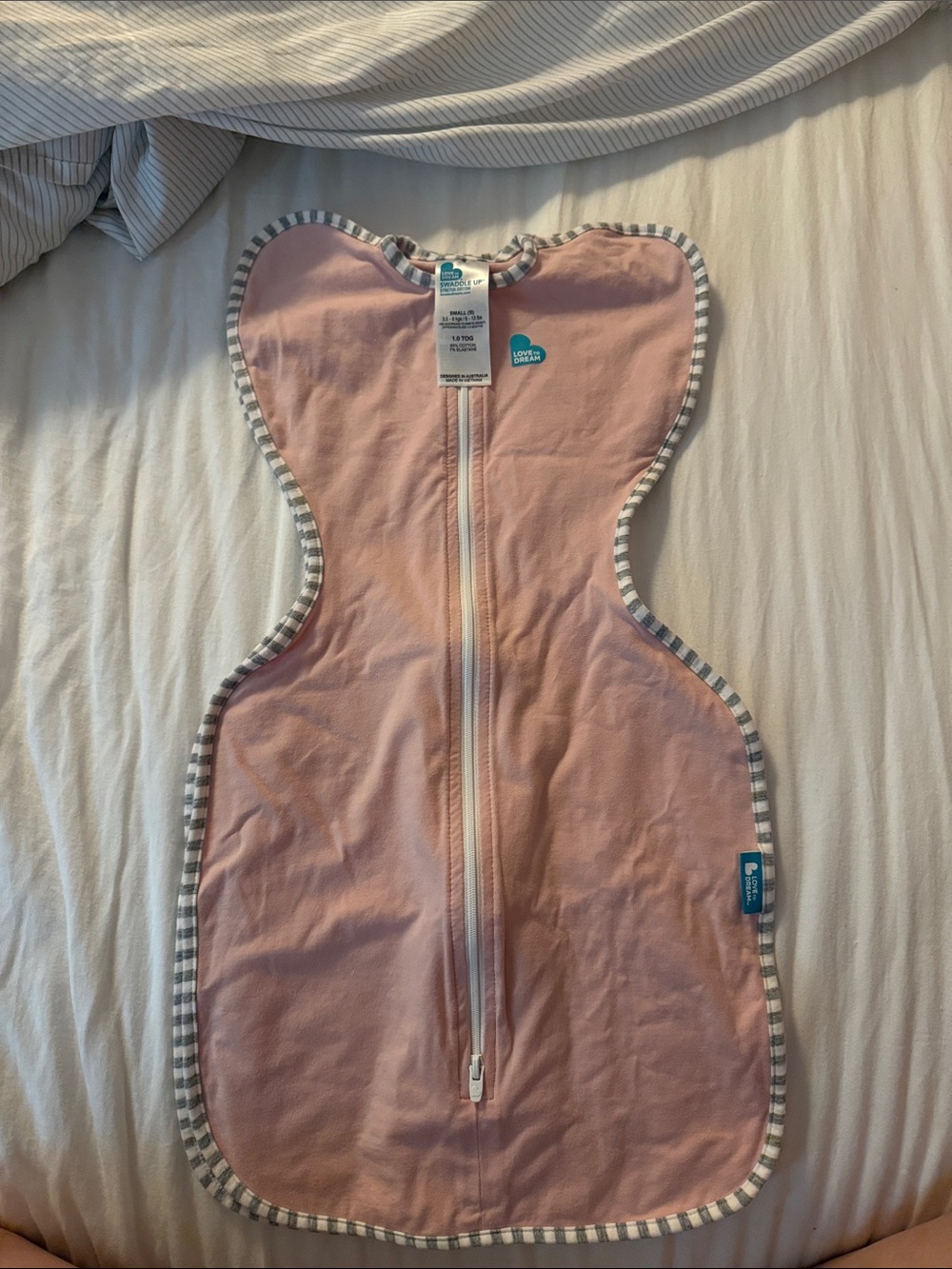 Love to Dream Pink Swaddles (2) - Size Small 8-13 lbs